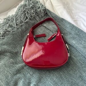 Cherry/Wine Red purse, small accent bag